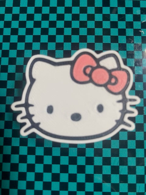 Hello Kitty Straw Topper