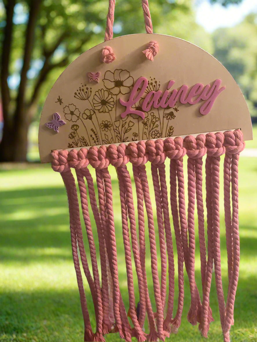 Wildflower Bow Holder