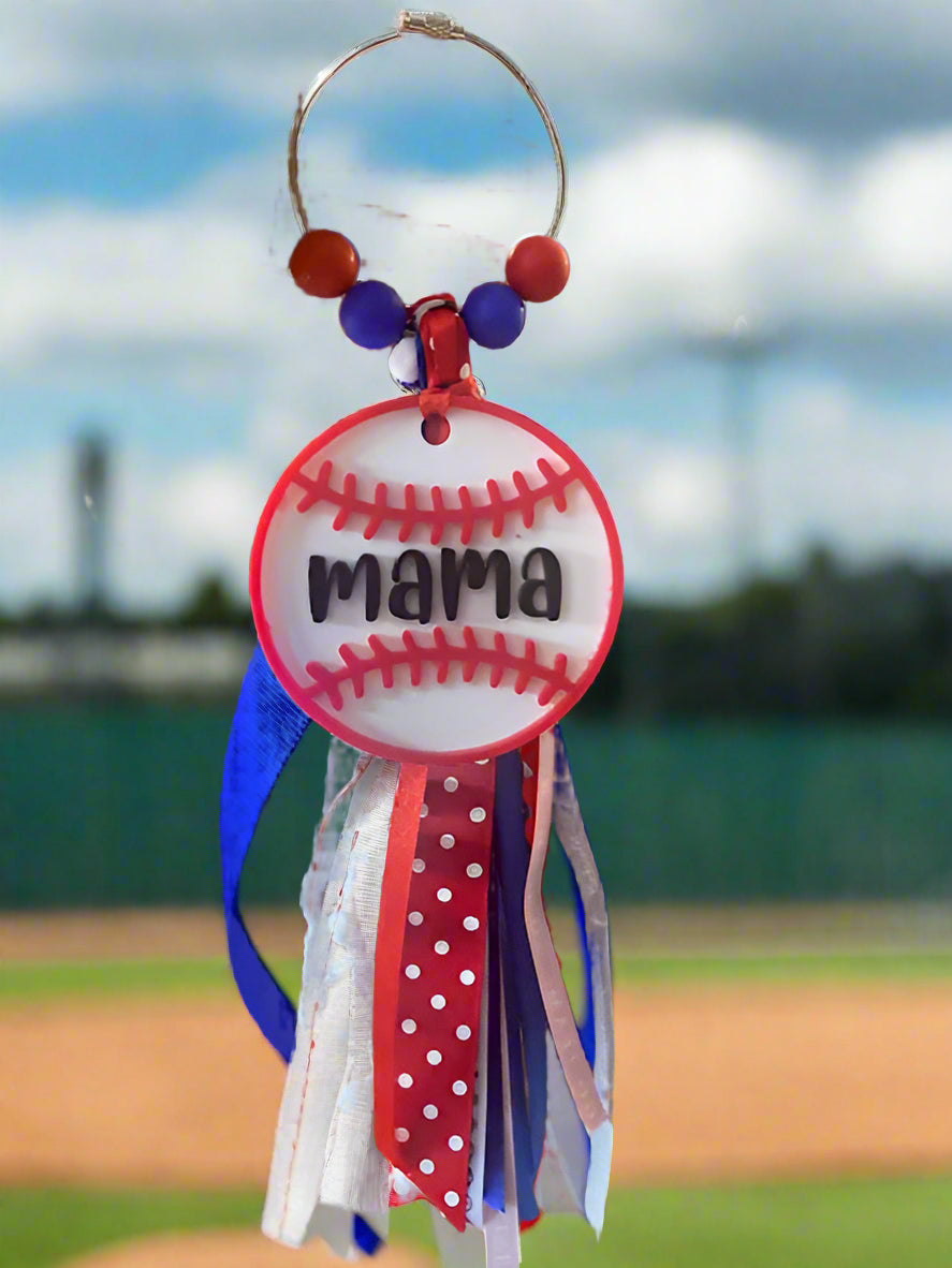 Sports Bag Tassel Charms