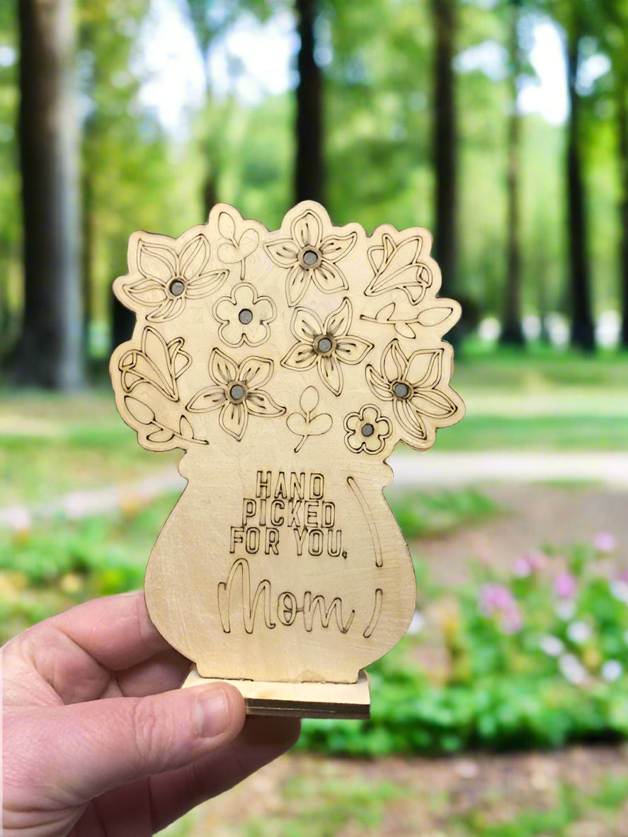 Wooden Mother's Day Bouquet