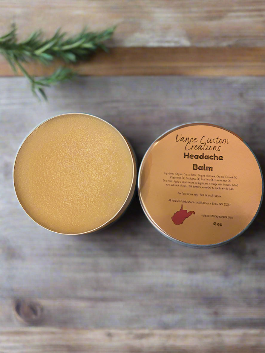 Organic Headache Balm