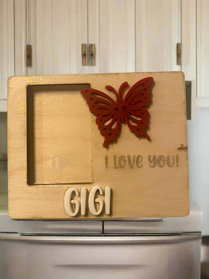 Butterfly Mother's Day Fridge Magnet