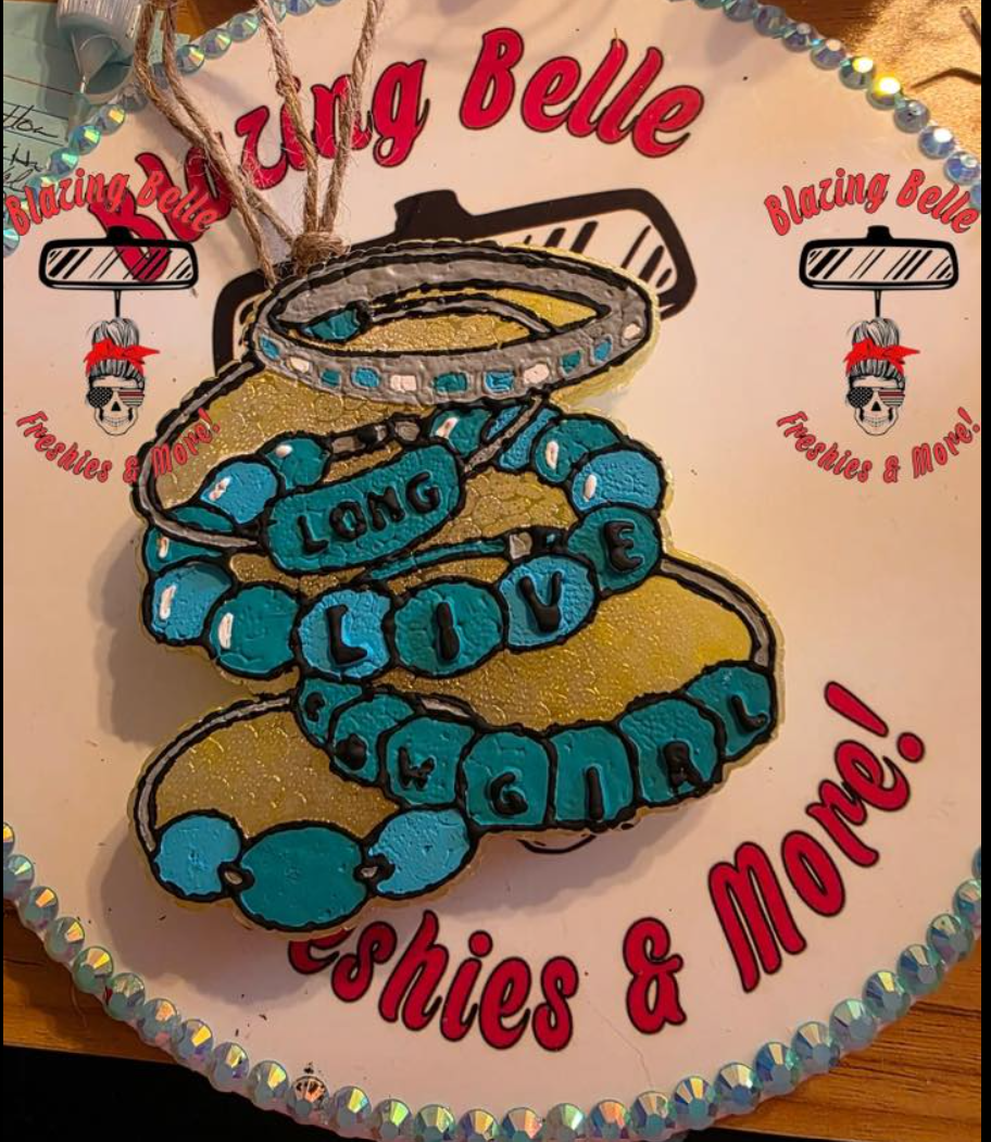 Long Live Cowgirl Freshie Mold