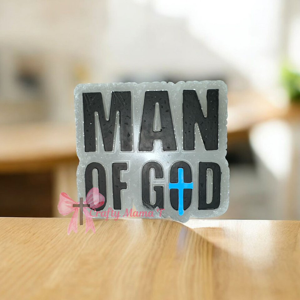 Man of God Freshie Mold