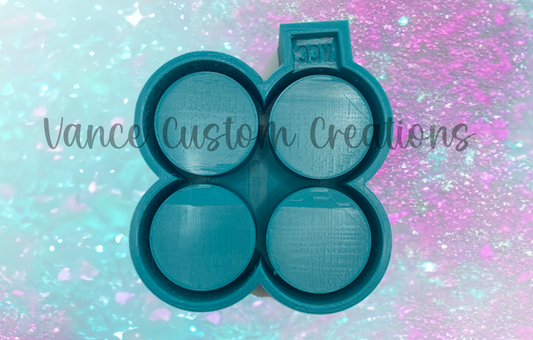 2in Round Freshie Mold