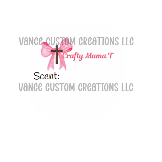 2in Round Logo Scent Label
