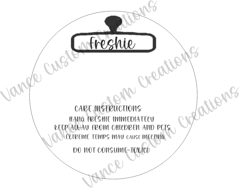 2' Round Scent Label