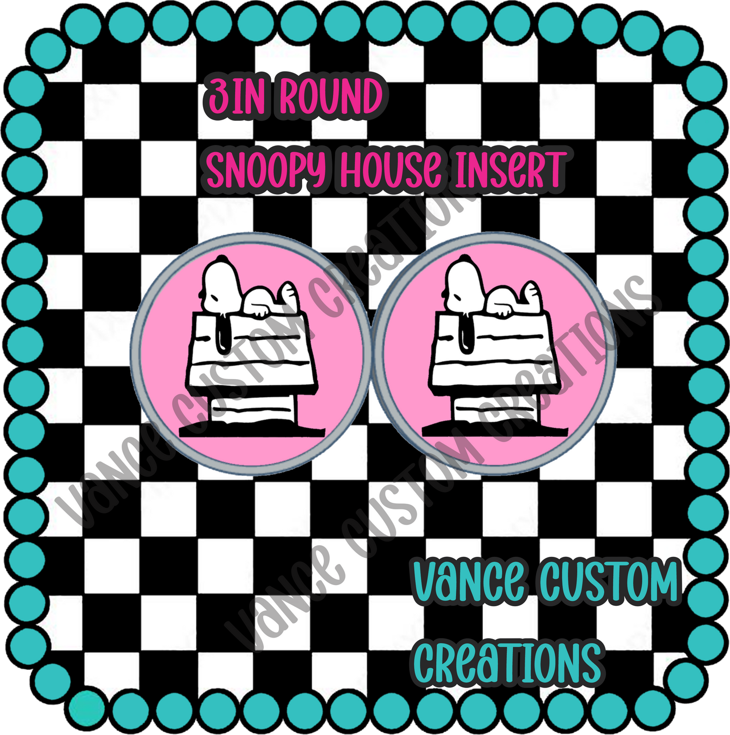 3in Round Double Insert