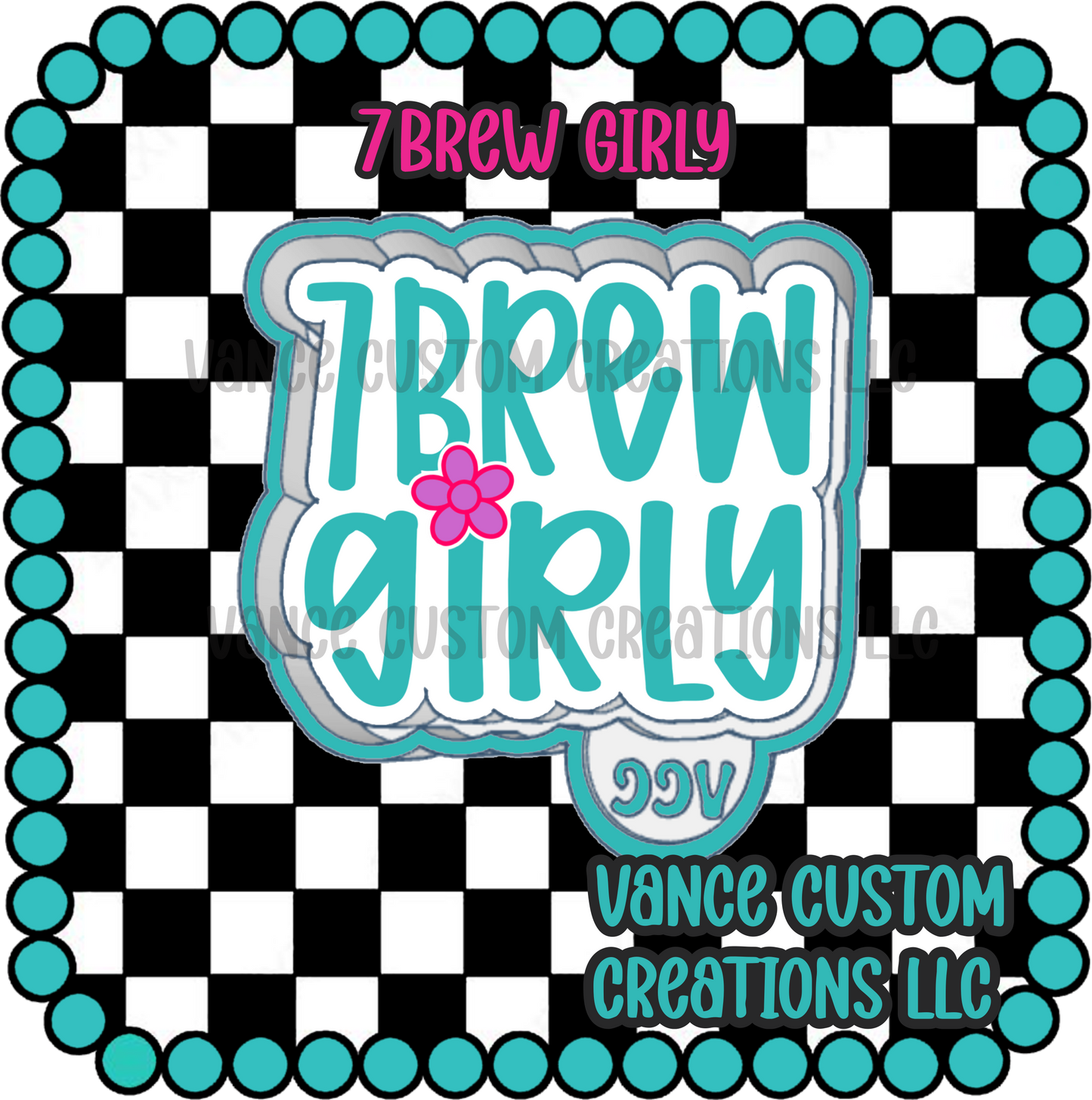 7Brew Girly Freshie Mold