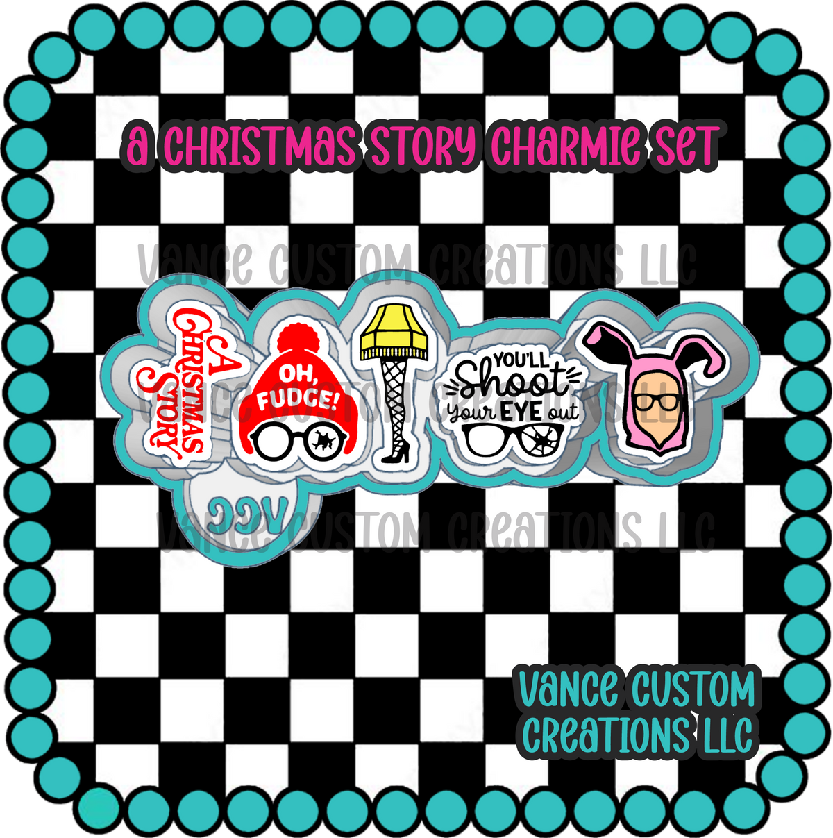 A Christmas Story Charmie Set