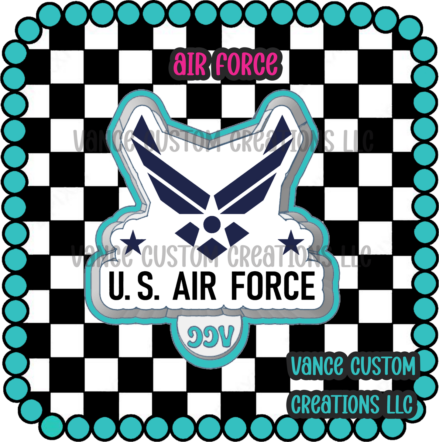 Air Force Freshie Mold