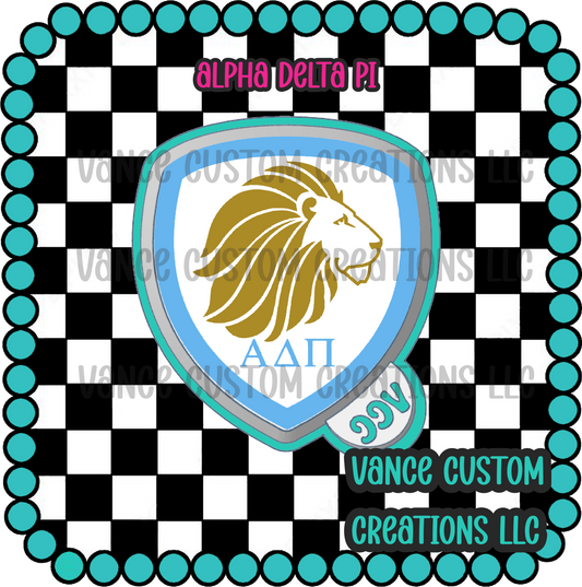 Alpha Delta Pi Freshie Mold
