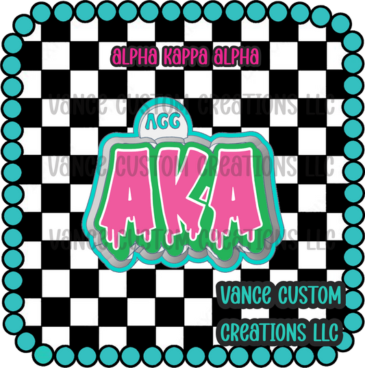 Alpha Kappa Alpha Freshie Mold