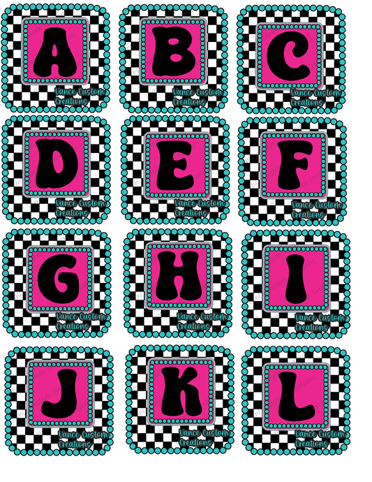 Alphabet Inserts (Individual)