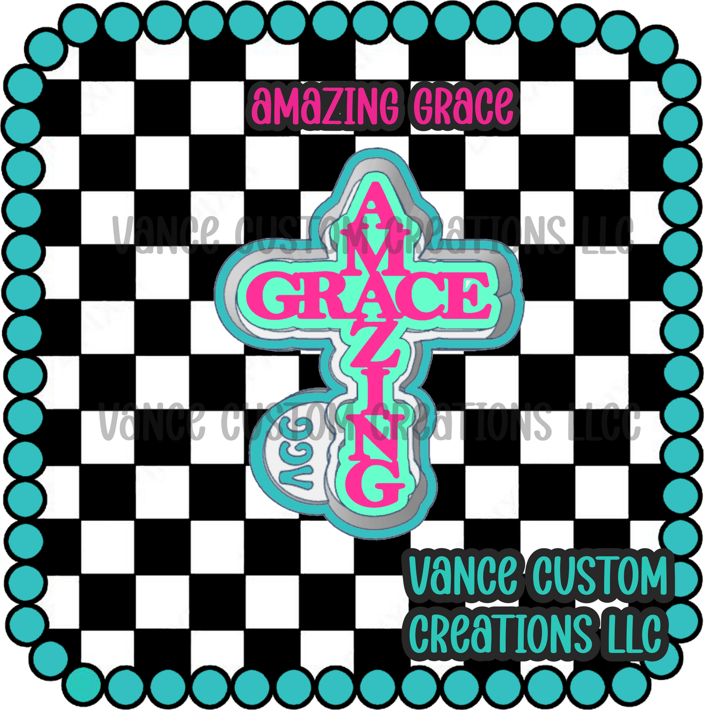 Amazing Grace Freshie Mold