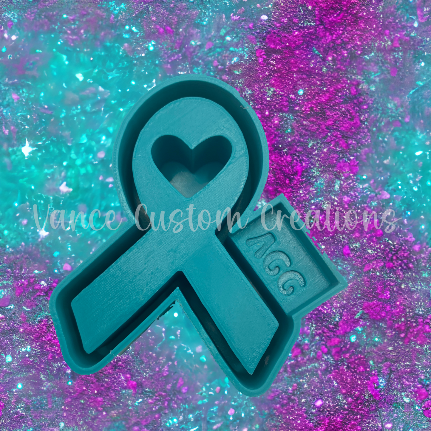 Awareness Ribbon Freshie Mold
