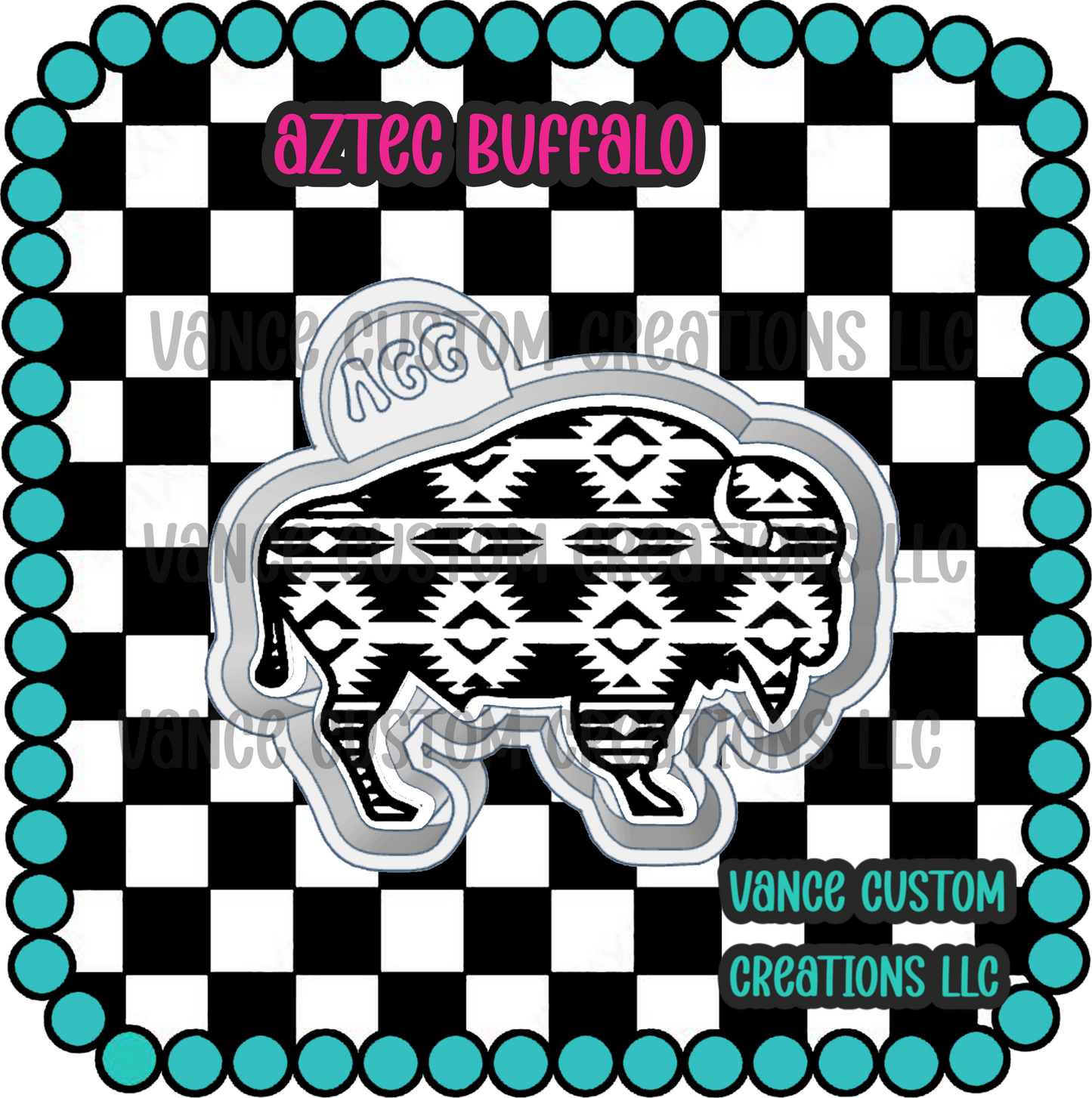 Aztec Buffalo Freshie Mold