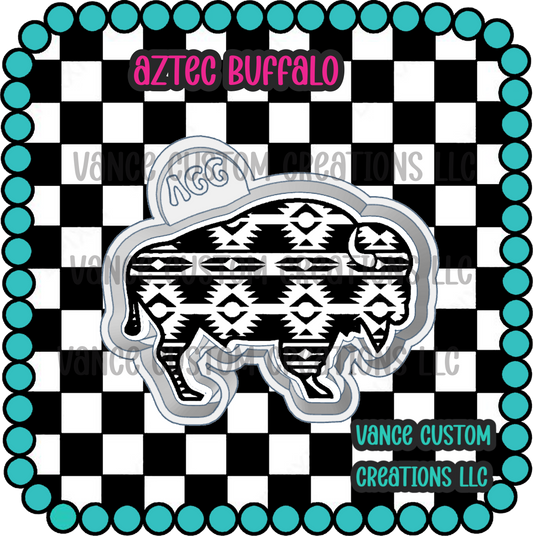 Aztec Buffalo Freshie Mold