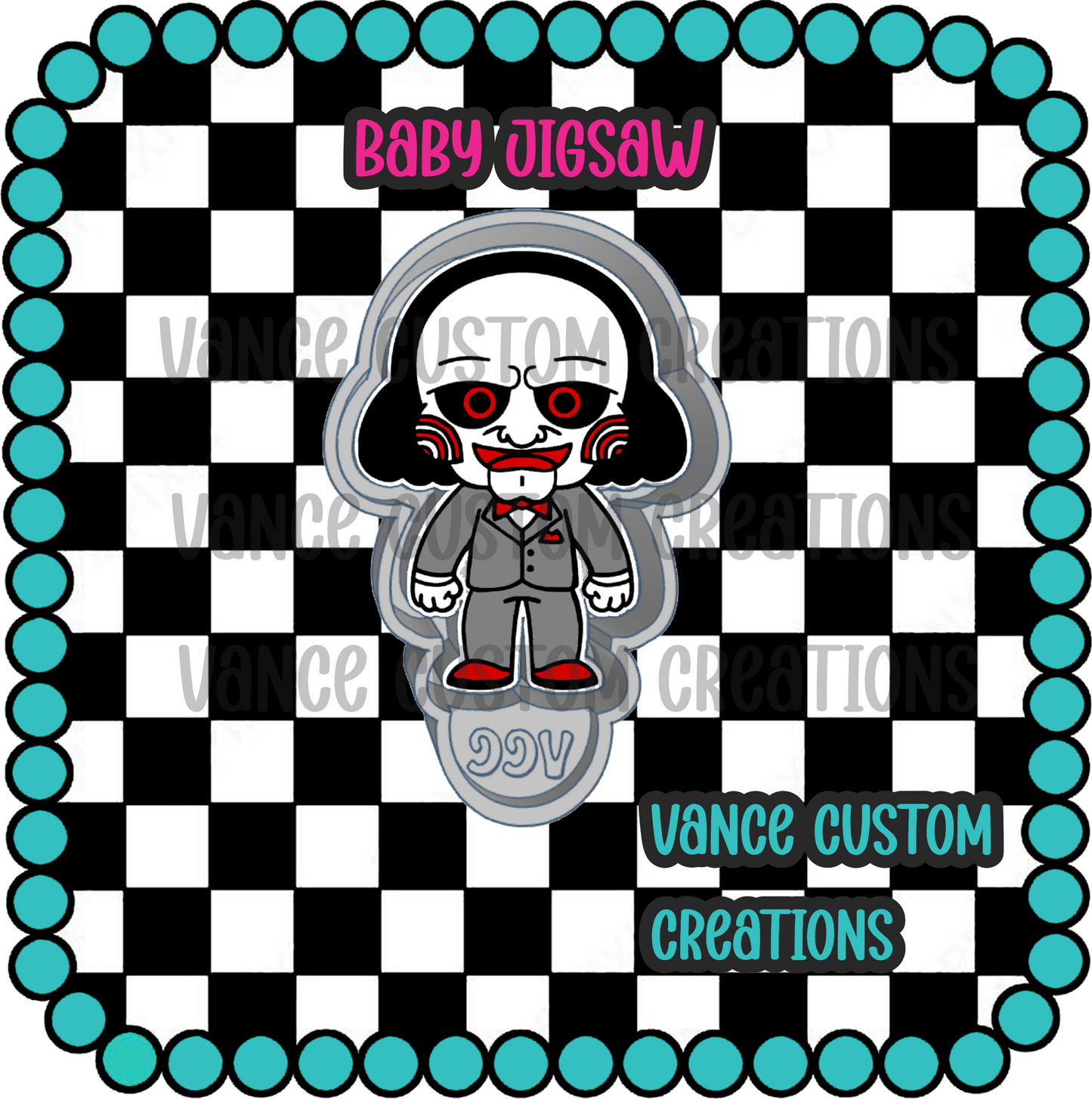 Baby Jigsaw Freshie Mold