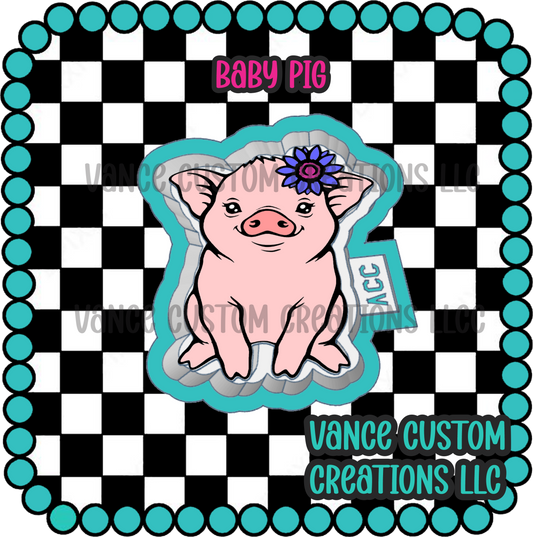 Baby Pig Freshie Mold