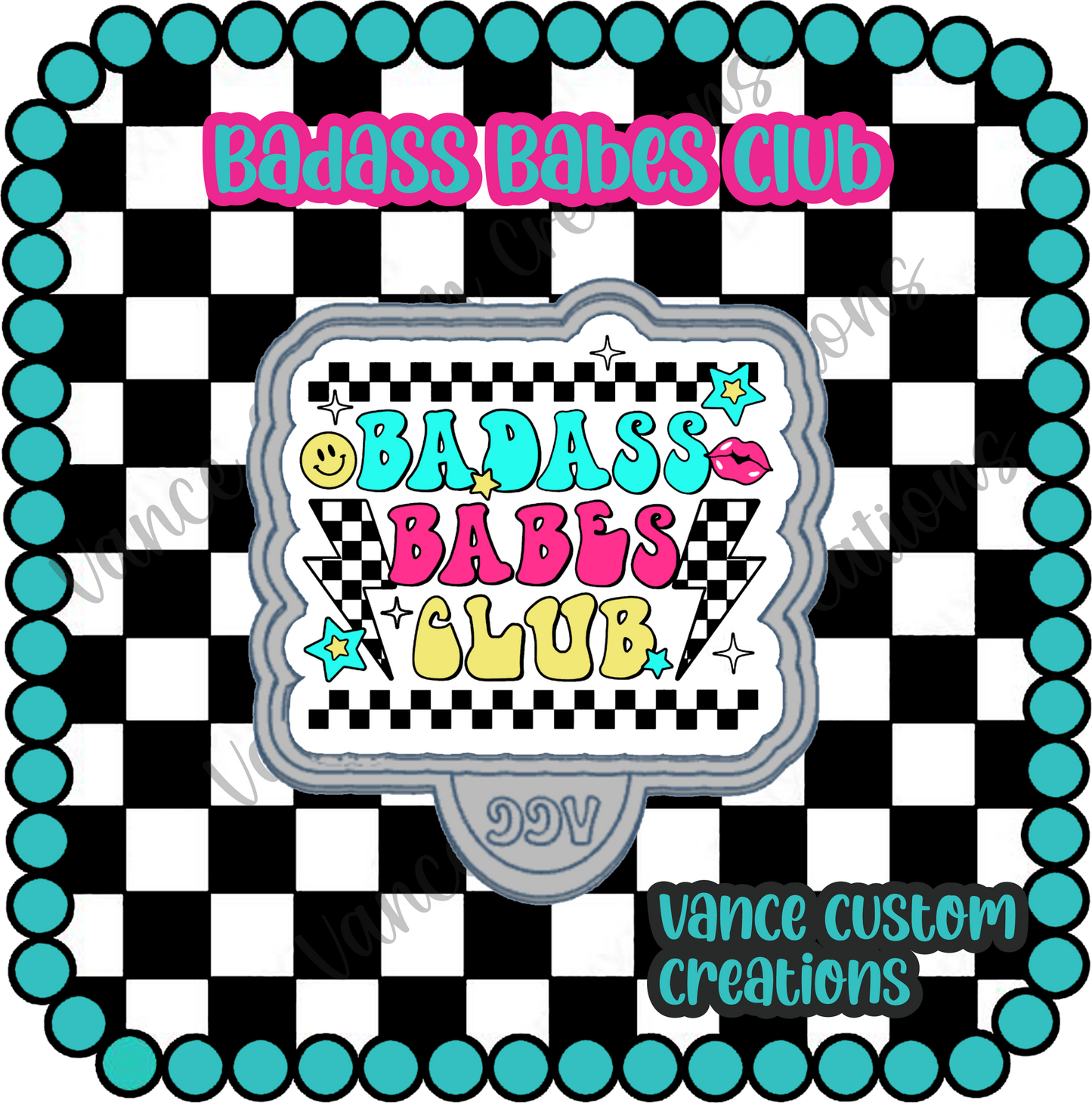 Badass Babes Club Freshie Mold