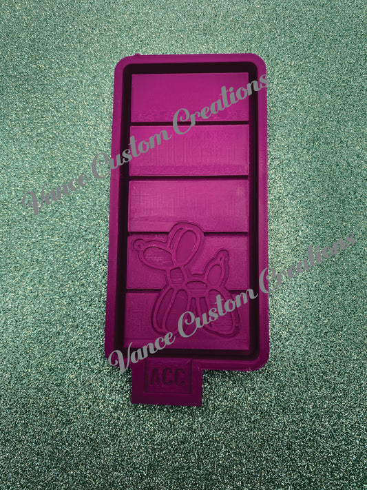 Balloon Dog Snap Bar Mold