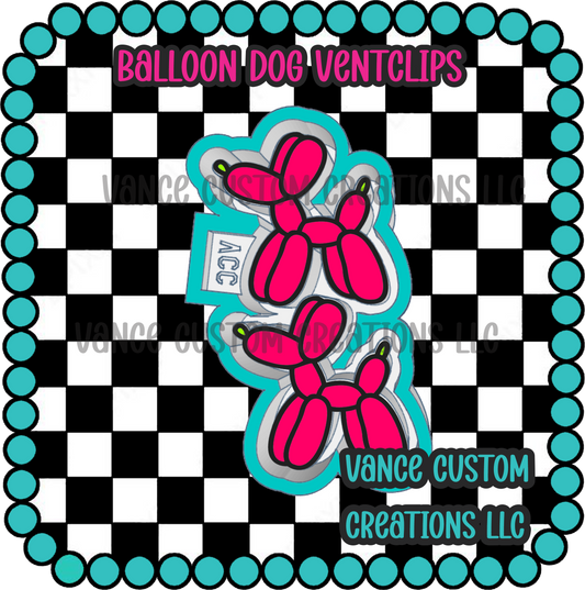 Balloon Dog Ventclips