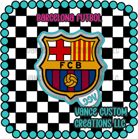 Barcelona Futbol Freshie Mold