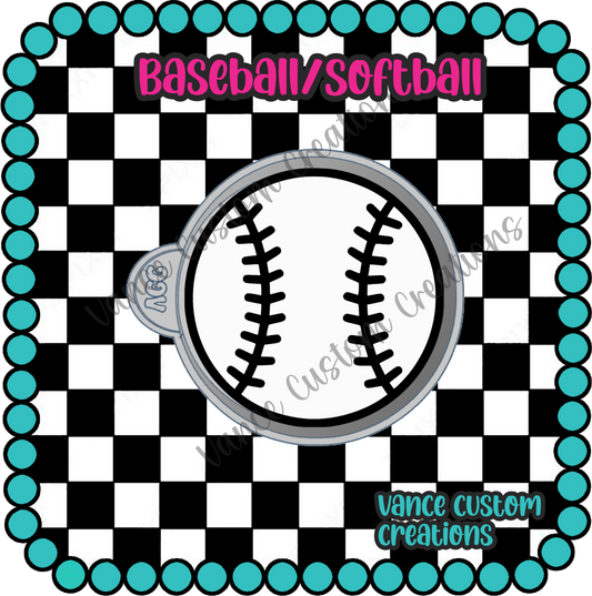 Baseball Freshie Mold