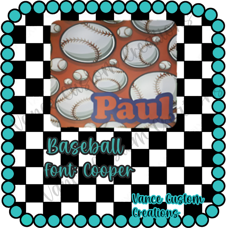 Personalized Mousepad