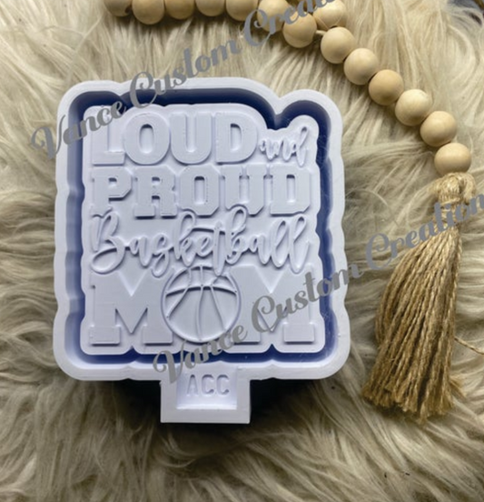 Basketball Mom Freshie Mold