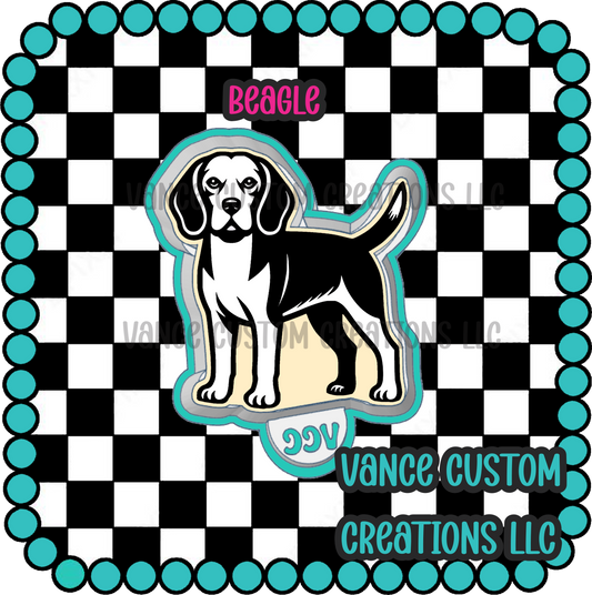 Beagle Freshie Mold