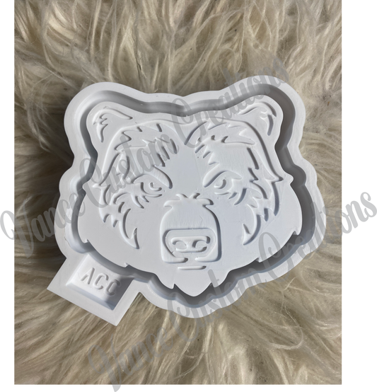Bear Mascot Freshie Mold