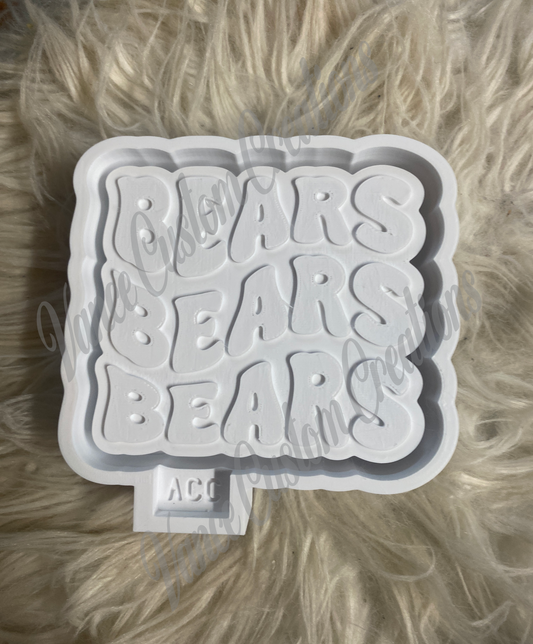 Bears Freshie Mold