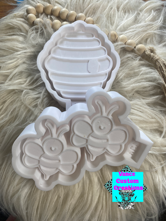Bee Hive & Bee Freshie Set