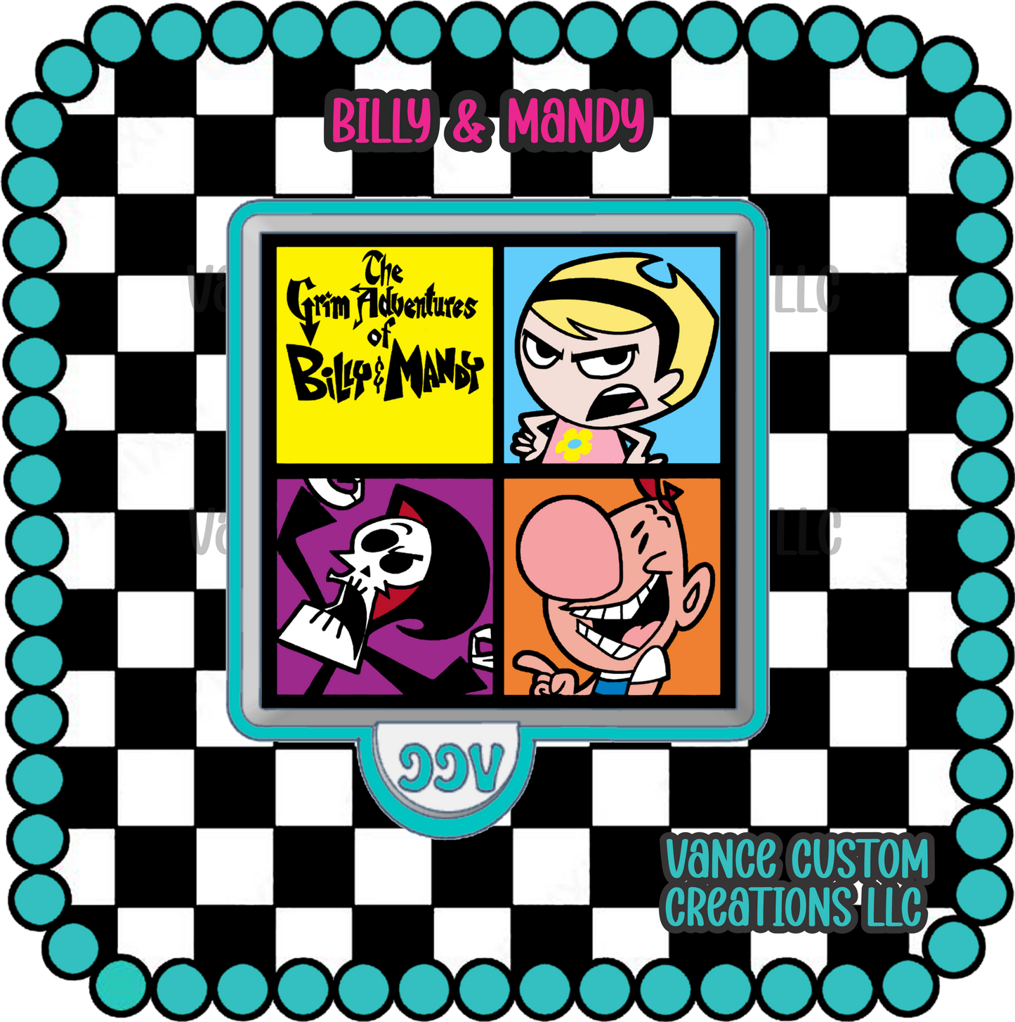 Billy & Mandy Freshie Mold