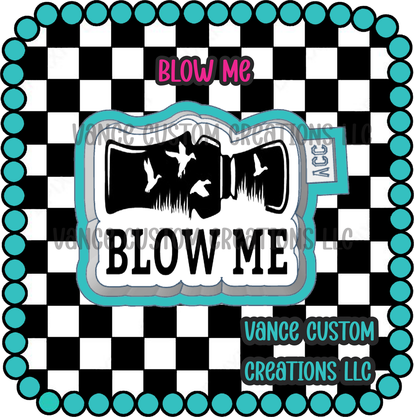 Blow Me Freshie Mold