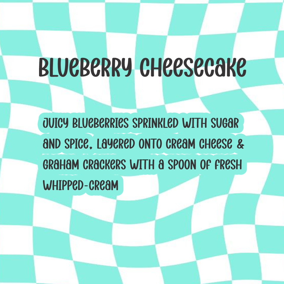 Blueberry Cheesecake Scented Wax