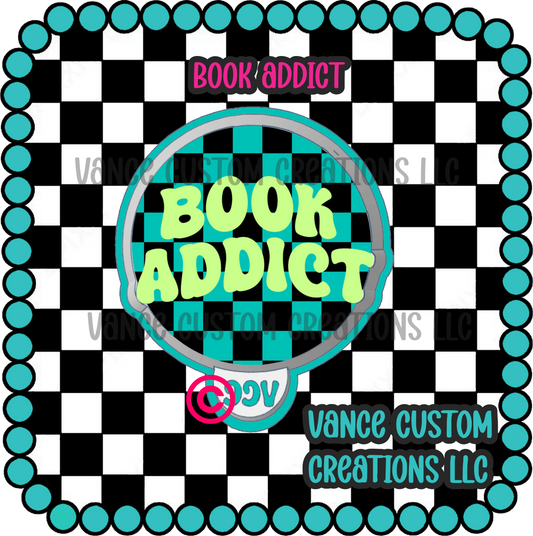 Book Addict Freshie Mold