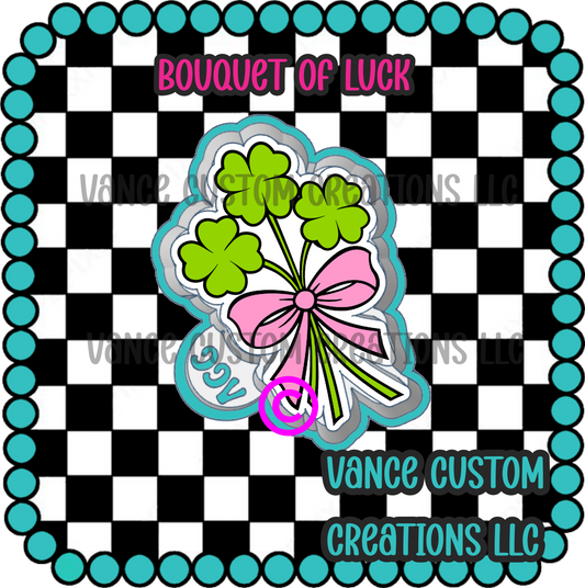 Bouquet of Luck Freshie Mold