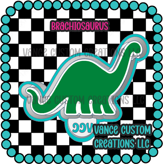 Brachiosaurus Freshie Mold