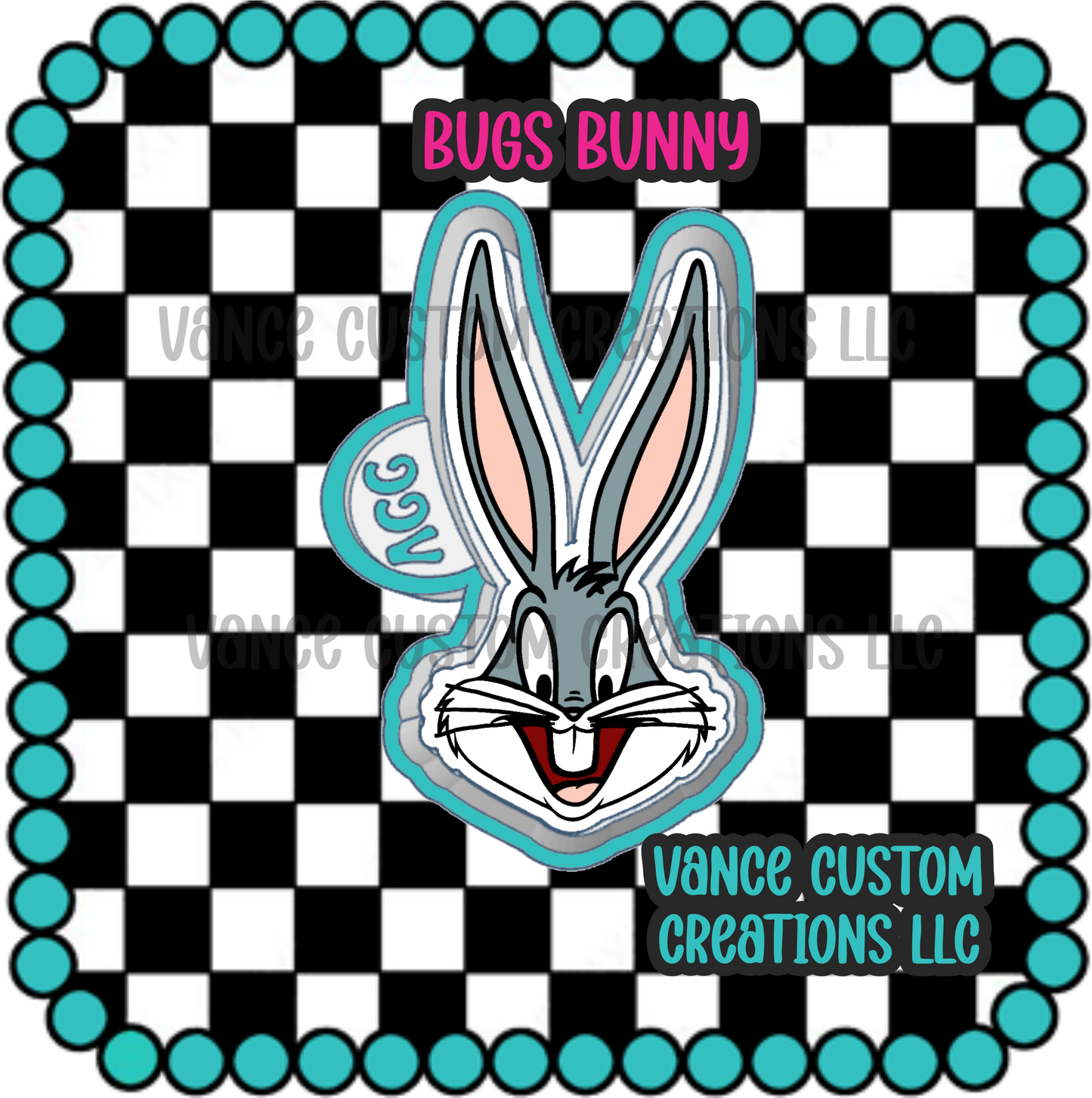 Bugs Bunny Freshie Mold