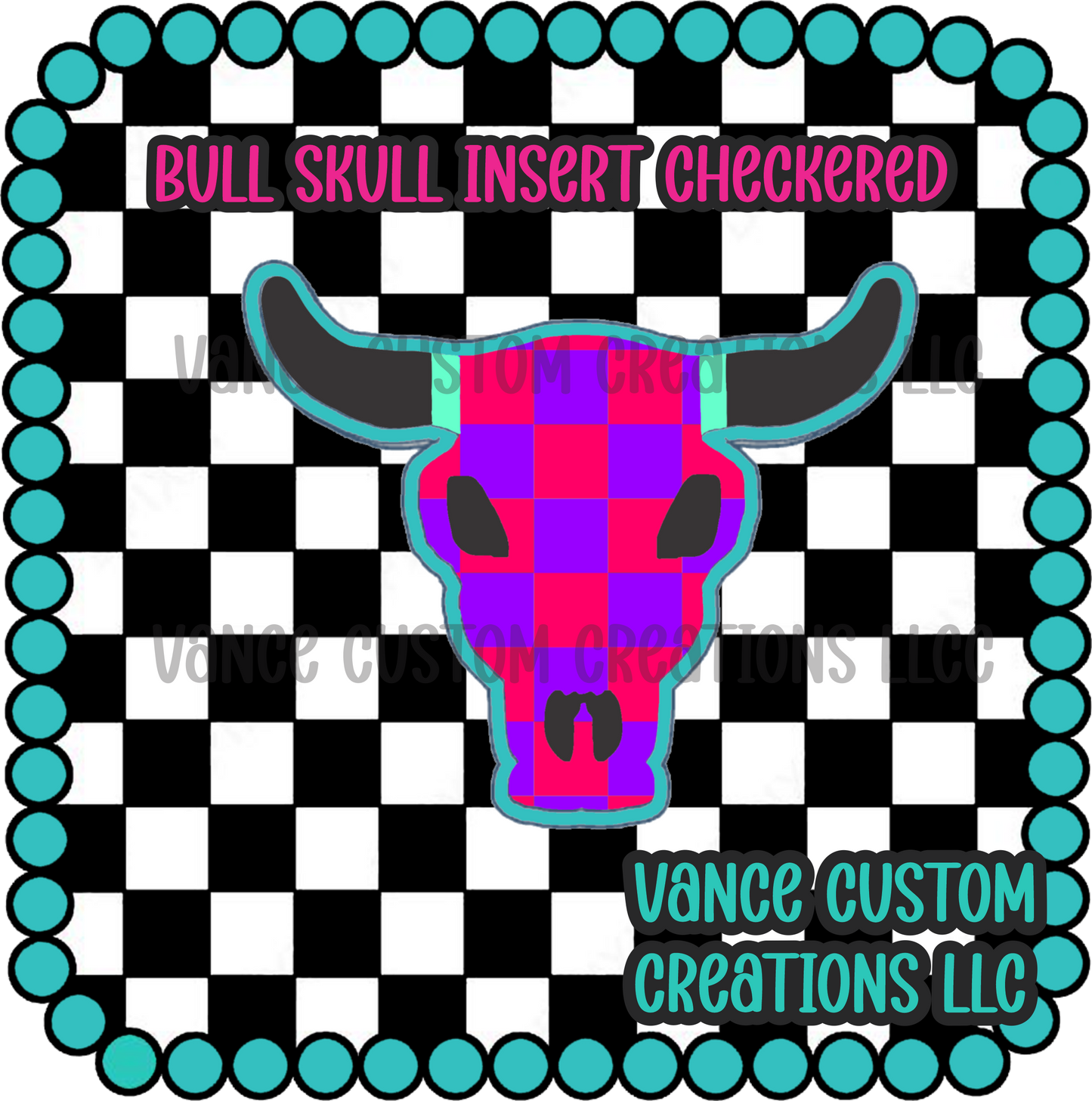 Bull Skull (Blank) Inserts
