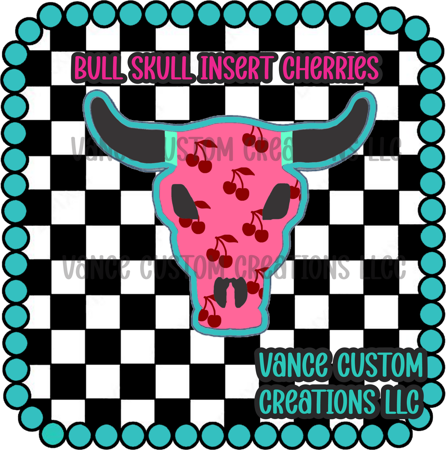 Bull Skull (Blank) Inserts