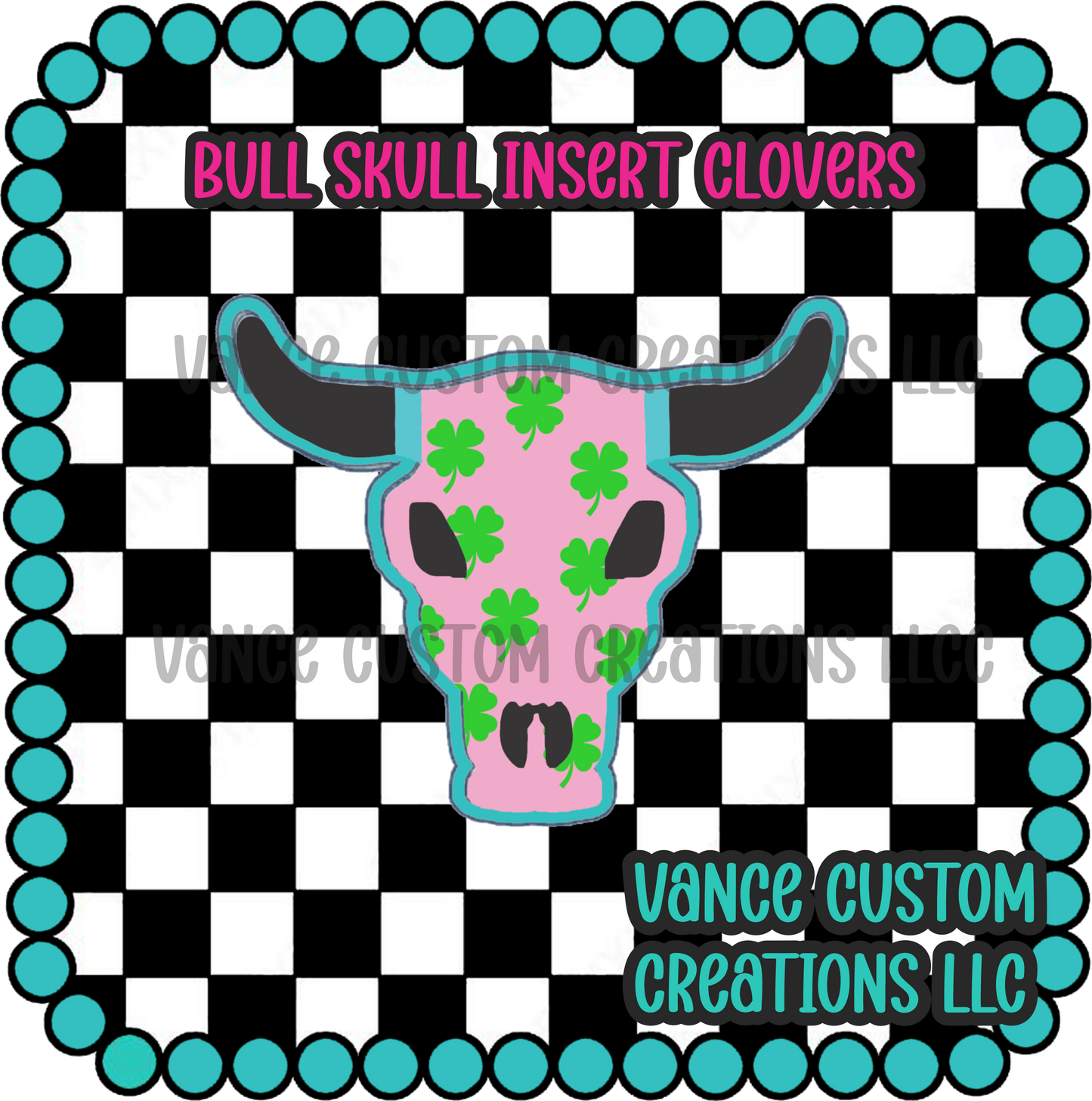 Bull Skull (Blank) Inserts