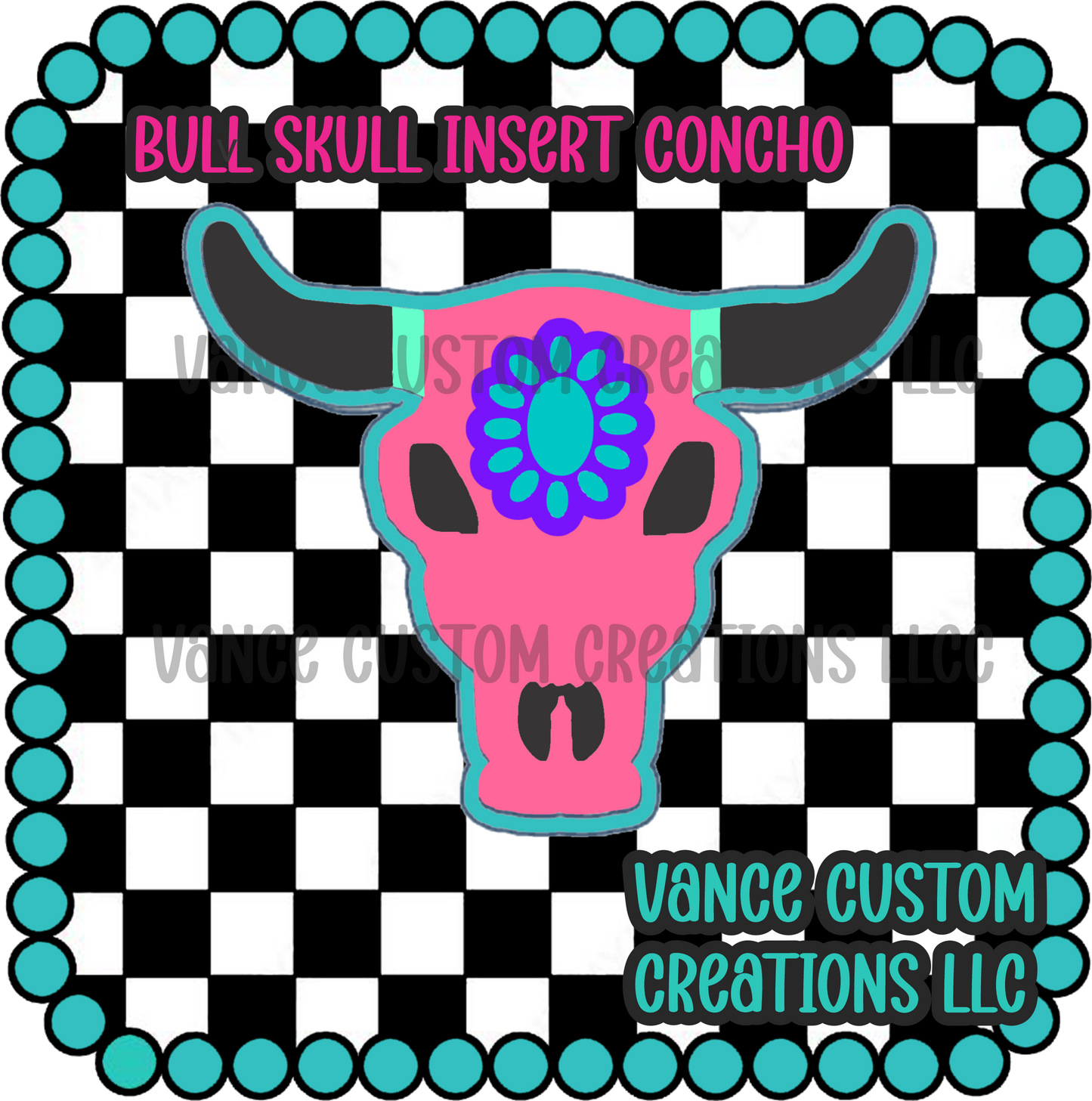 Bull Skull (Blank) Inserts