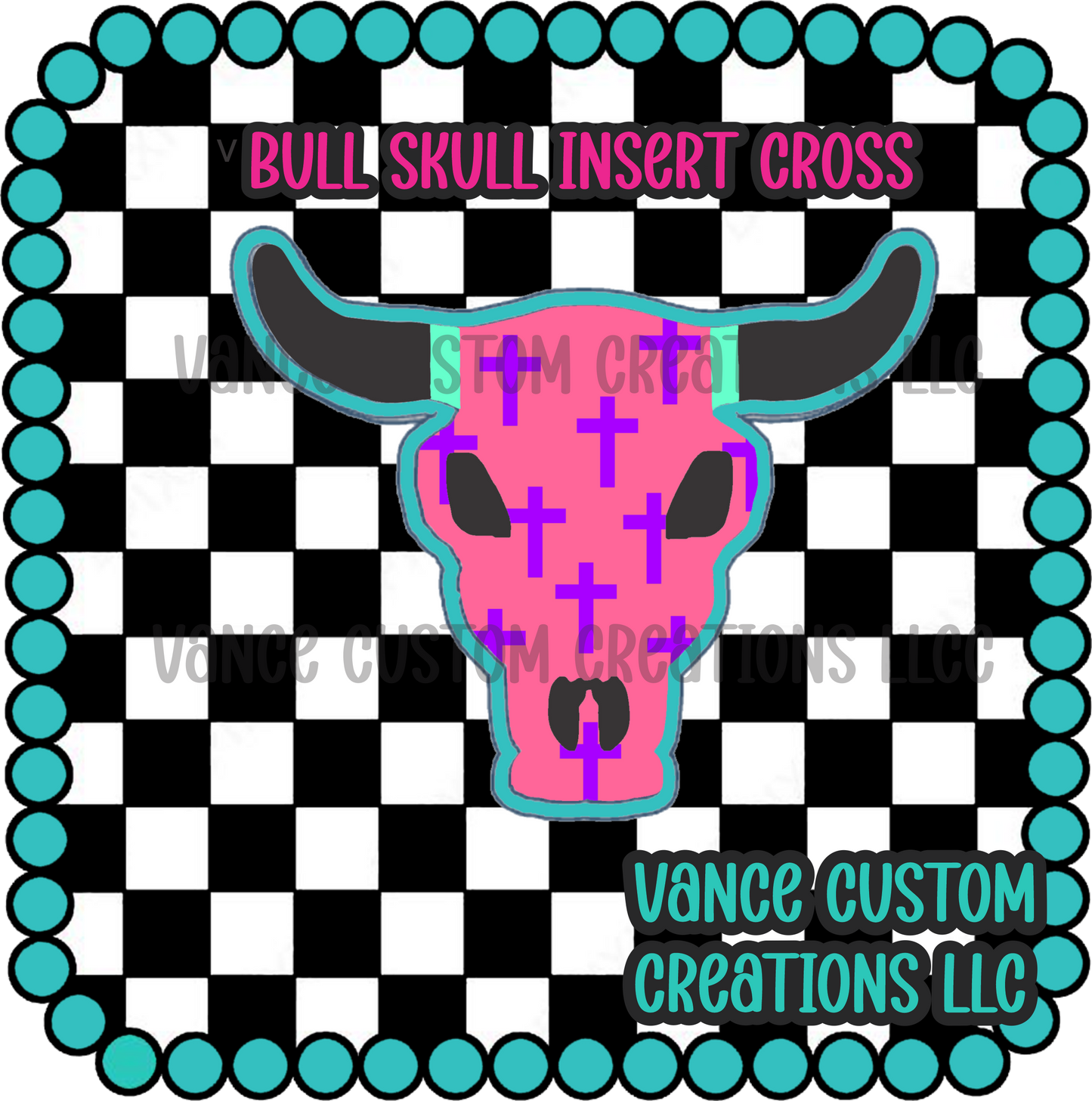 Bull Skull (Blank) Inserts