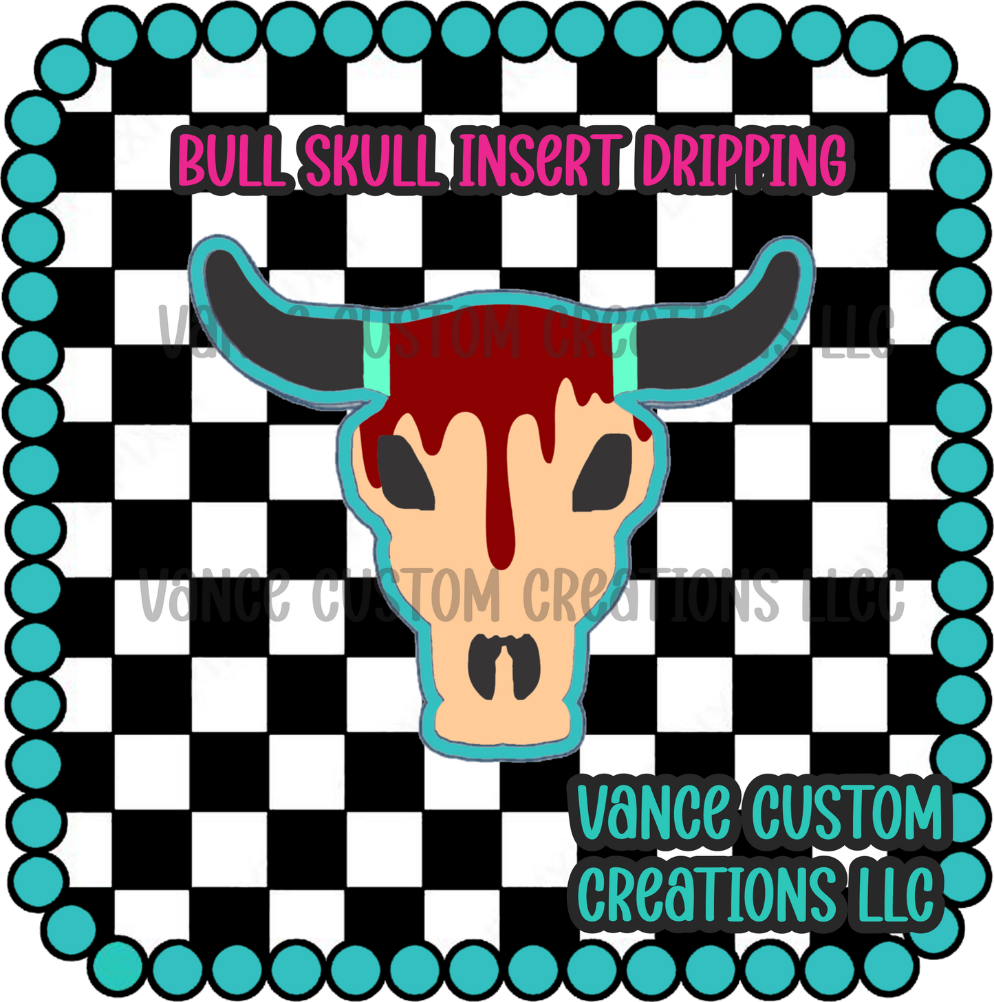 Bull Skull (Blank) Inserts