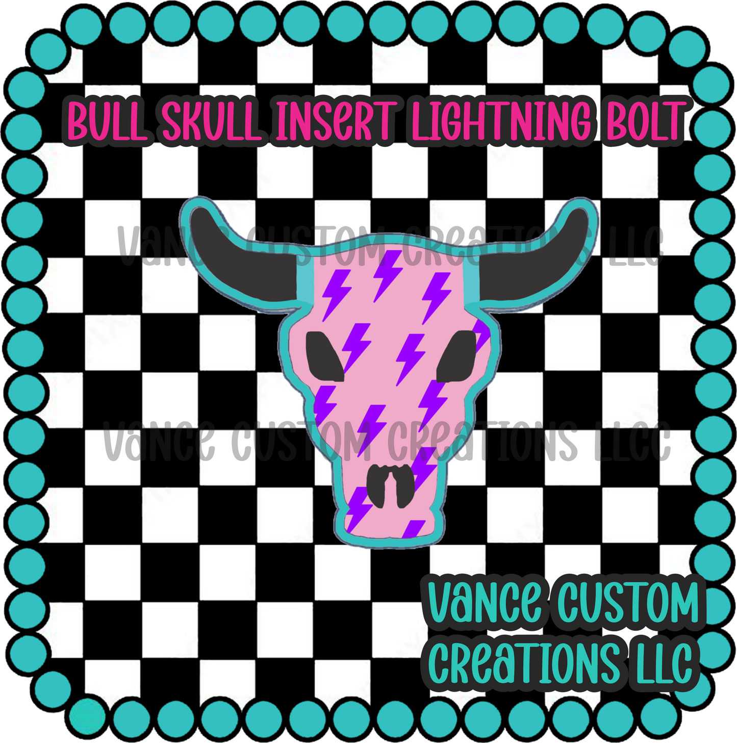 Bull Skull (Blank) Inserts