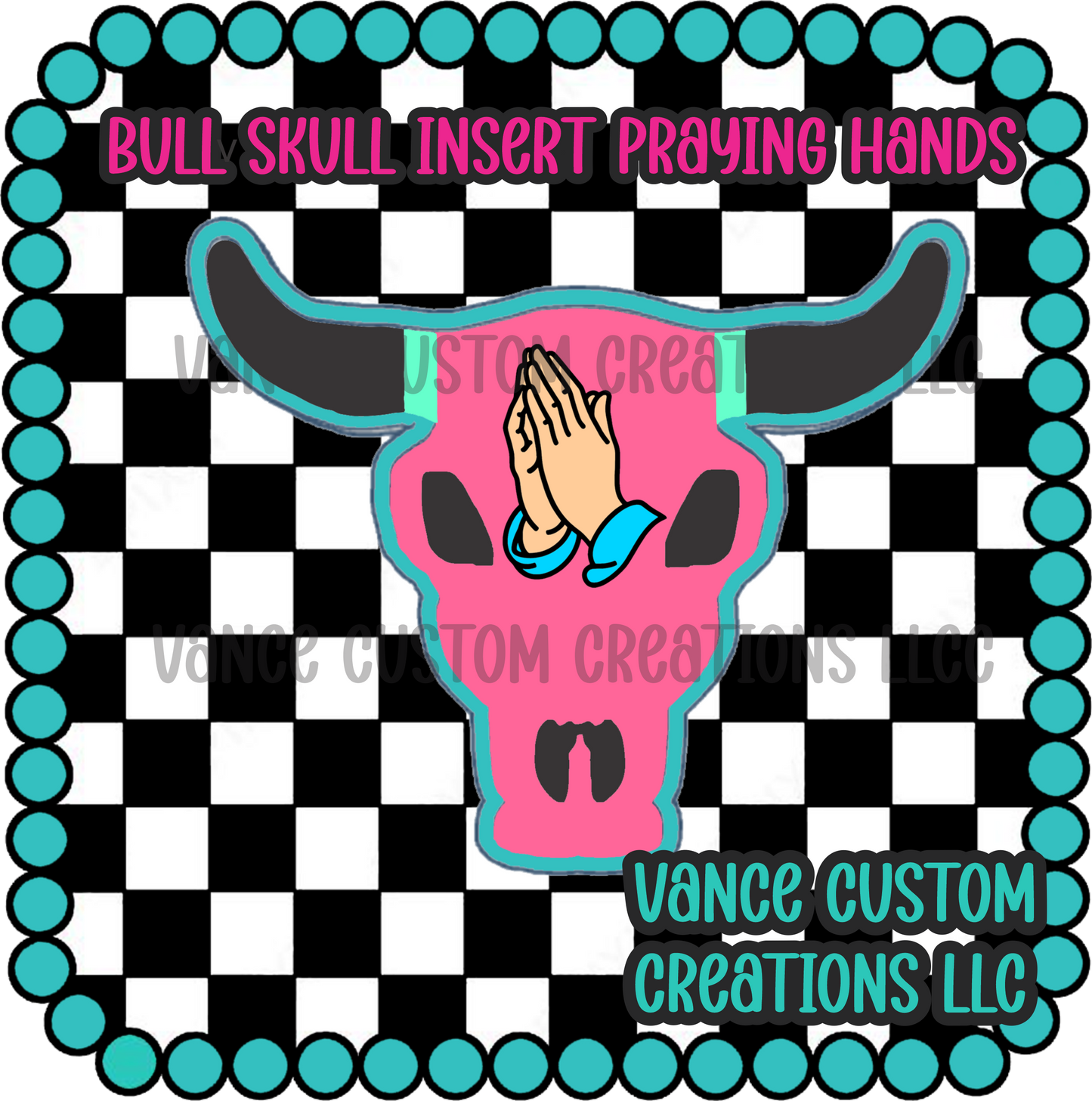 Bull Skull (Blank) Inserts